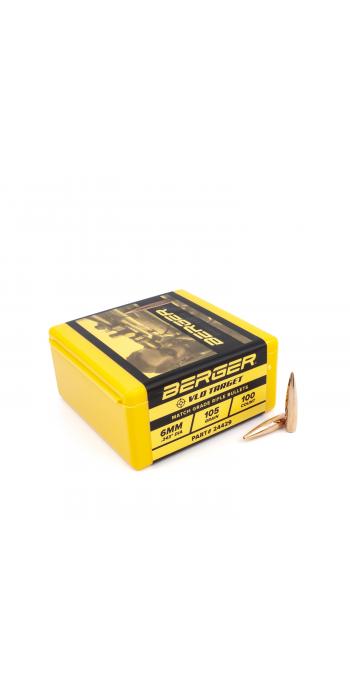 Berger Geschoss 6mm/.243 VLD Target 105GR 100 Stück