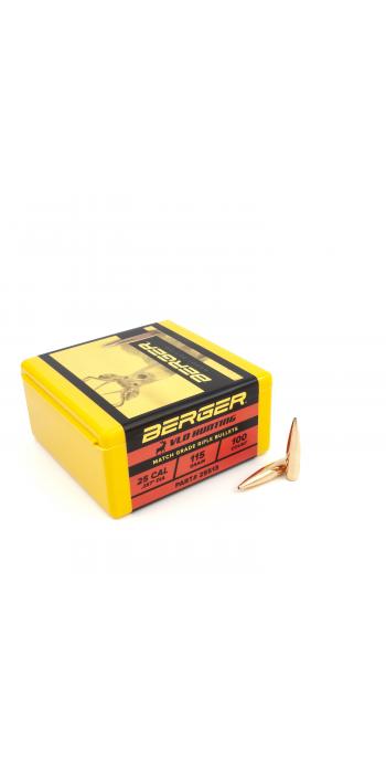 Berger Geschoss .25 VLD Hunting 115GR 100 Stück