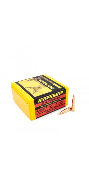 Berger Geschoss 6,5mm/.264 VLD Hunting 140GR 100 Stück