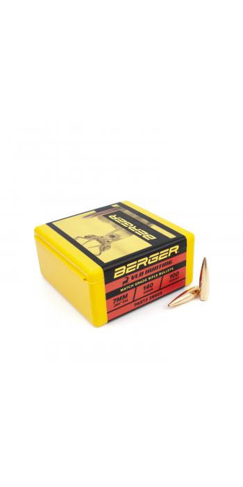 Berger Geschoss 7mm/.284 VLD Hunting 140GR 100 Stück