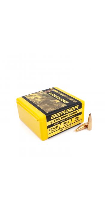 Berger Geschoss .30 FULLBORE Target 155GR 500 Stück