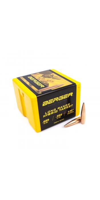 Berger Geschoss .30 LR Hybrid Target 208GR 250 Stück