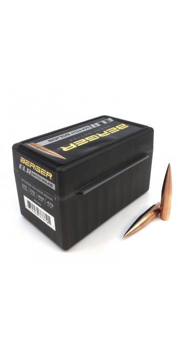 Berger Geschoss .375 ELR Match Solid Bullets 379GR 50 Stück