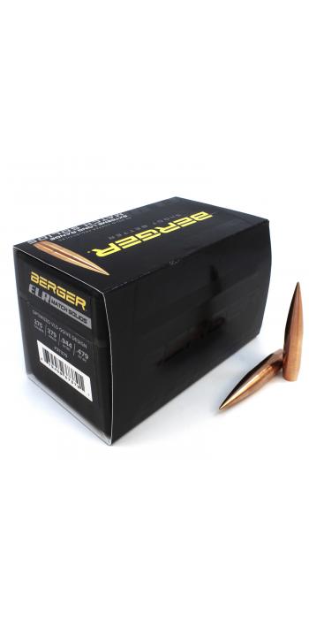 Berger Geschoss .375 ELR Match Solid Bullets 379GR 50 Stück