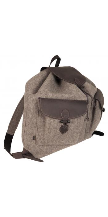 Wollfilz Rucksack lautlos