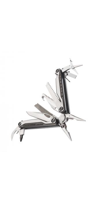 Leatherman CHARGE + TTI Titanium, Nylon Holster mit Tasche, M