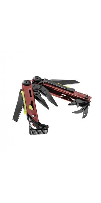 Leatherman SIGNAL Crimson, Molle Holster, Schwarz, L