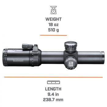 Bushnell Zielfernrohr AR 1-4x24 BTR-1 FFP #AR71424I