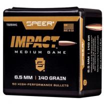 Speer Geschoss 6,5mm/.264 140GR Impact 50 Stück