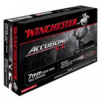 Winchester Accubond CT 7mm Rem. Mag. 160GR Bonded Controlled Expansion Polymer Tip 20 Patronen