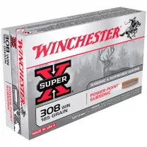 Winchester Super-X .308 Win. 185GR Power Point Subsonic 20 Patronen