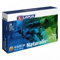 Lapua 6,5x55 SE 140GR Naturalis 20 Patronen