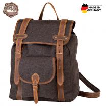 Wanderrucksack Loden mit Büffel-Leder Ranger