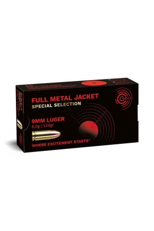 Geco Special Selection 9mm 124GR FMJ 50 Patronen