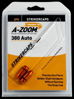 A-Zoom Strikercaps Pufferpatrone Aluminium eloxiert .380 ACP 2 Stück