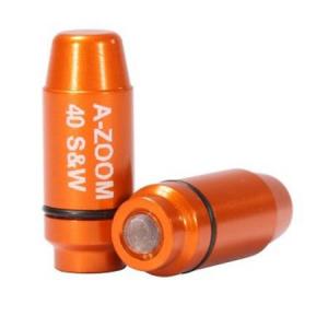 A-Zoom Strikercaps Pufferpatrone Aluminium eloxiert .40 S&W 2 Stück