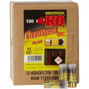 Brenneke K.O. Clean Speed Plus 12/67,5 für Selbstladeflinten