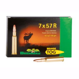 Brenneke 7x57 R 150GR TOG 20 Patronen