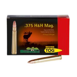 Brenneke .375 H&H Mag. 270GR TOG 20 Patronen