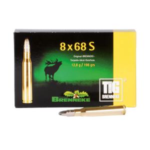 Brenneke 8x68 S 198GR TIG 20 Patronen