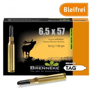 Brenneke 6,5x57 130GR TAG 20 Patronen