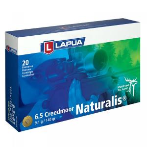 Lapua 6,5mm Creedmoor 140GR Naturalis 20 Patronen