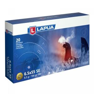 Lapua 6,5x55 SE 100GR FMJ 20 Patronen