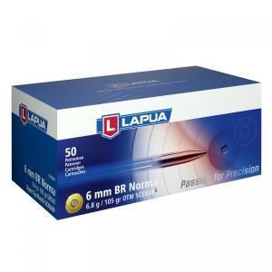 Lapua 6mm BR Norma 100GR Scenar-L 50 Patronen