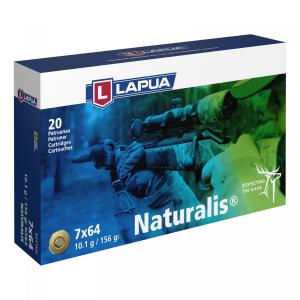 Lapua 7x64 156GR Naturalis 20 Patronen