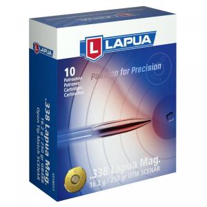 Lapua .338 Lapua Mag. 250GR Scenar 10 Patronen