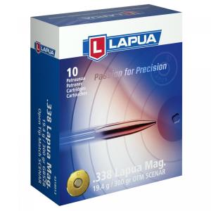 Lapua .338 Lapua Mag. 300GR Scenar 10 Patronen