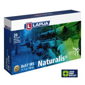 Lapua 8x57 IRS 180GR Naturalis 20 Patronen