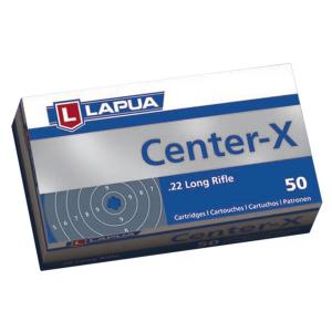 Lapua Center-X .22 LR 40GR LRN 50 Patronen