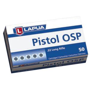 Lapua Pistol OSP .22 LR 40GR LRN 50 Patronen