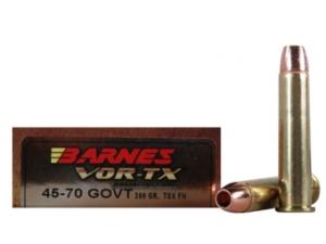 Barnes VOR-TX .45-70 Govt. 300GR TSX Flat Nose 20 Patronen