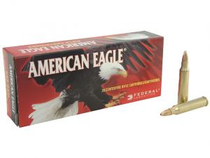 Federal American Eagle Varmint & Predator .223 Rem. 50GR JHP 20 Patronen