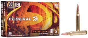 Federal Fusion .280 Rem. 140GR SP 20 Patronen