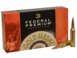 Federal Premium Gold Medal Sierra MatchKing .260 Rem. 142GR BTHP 20 Patronen