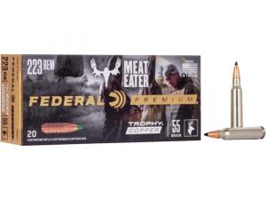 Federal Premium Trophy Copper .223 Rem. 55GR 20 Patronen