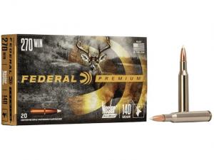 Federal Premium Nosler AccuBond .270 Win. 140GR 20 Patronen