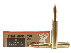 Federal Premium Nosler Ballistic Tip Hunting .270 Win. 130GR 20 Patronen