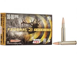 Federal Premium Barnes TSX .30-06 Sprg. 180GR HP 20 Patronen