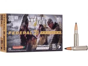 Federal Premium Trophy Copper .308 Win. 165GR 20 Patronen