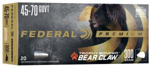 Federal Premium Trophy Bonded Bear Claw .45-70 Govt. 300GR bonded RN 20 Patronen