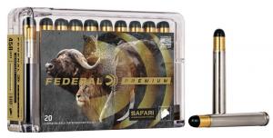 Federal Premium Safari Woodleigh Hydro Solid .458 Lott 500GR solid RN 20 Patronen