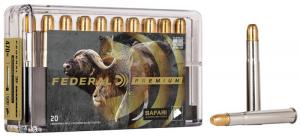 Federal Premium Safari Trophy Bonded Sledgehammer Solid .470 NE 500GR bonded FN 20 Patronen