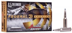 Federal Premium Terminal Ascent 6,5mm Creedmoor 130GR 20 Patronen