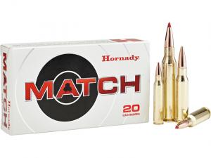 Hornady Match .223 Rem. 75GR BTHP Match 20 Patronen