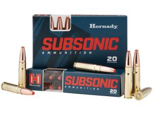 Hornady Subsonic .300 AAC Blackout 190GR Sub-X 20 Patronen