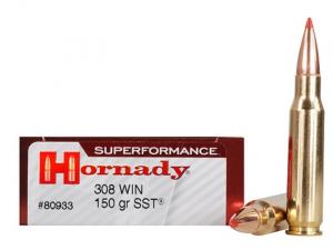 Hornady Superformance .308 Win. 150GR SST 20 Patronen